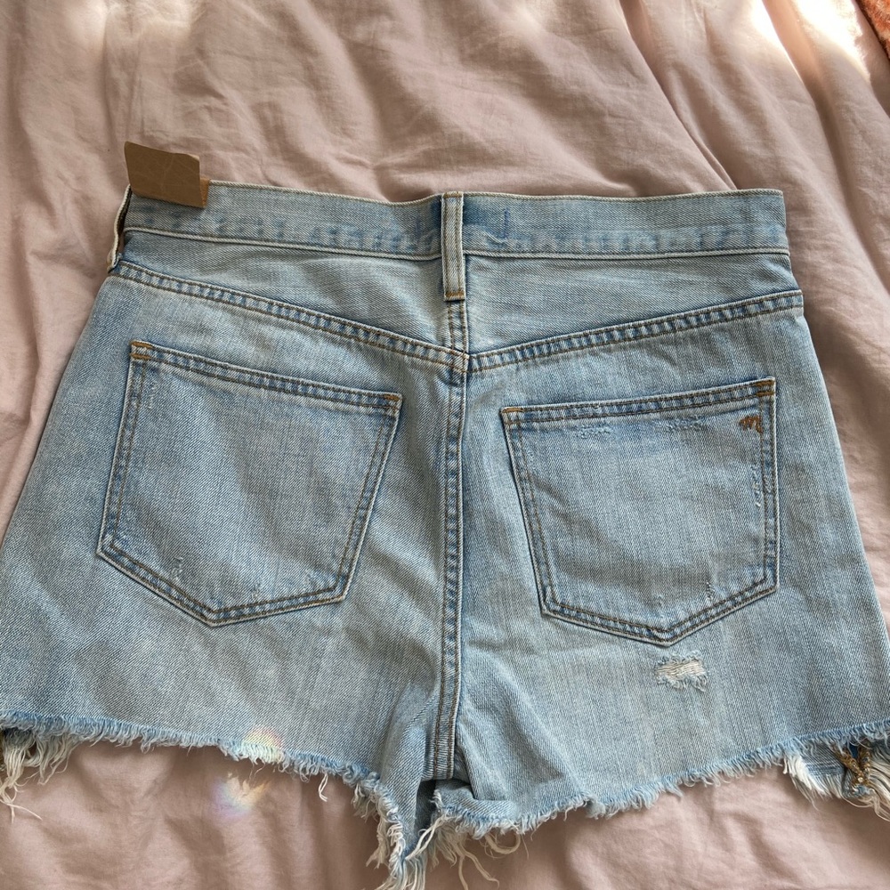 NWT Madewell Denim Boyshorts, Sz 25 (Retails $72)